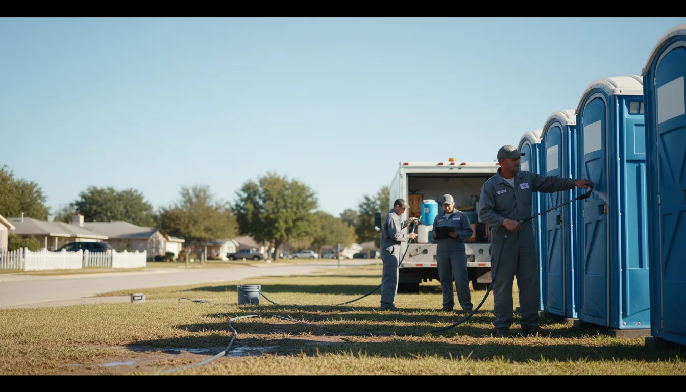 Long-Term Portable Toilet Rental in Middlefield, OH near me